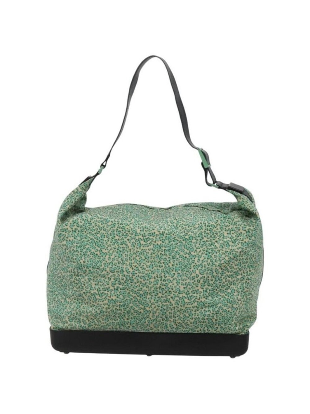 Authentic BOTTEGA VENETA Shoulder Bag Nylon Green - Picture 15 of 16